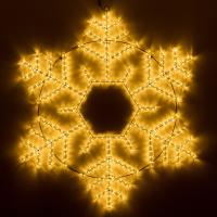 Фигура светодиодная ARD-SNOWFLAKE-M10-1000x900-504LED Warm (230V, 31W) (Ardecoled, IP65)