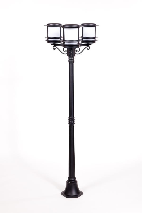 Наземный фонарь 68308B Bl opal