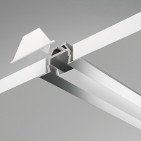 Алюминиевый профиль встраиваемый 30x10 для светодиодной ленты Led Strip ALM010S-2M