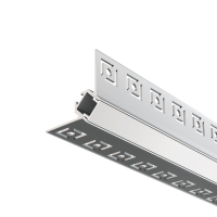 Алюминиевый профиль скрытого монтажа 50x22 для светодиодной ленты Led Strip ALM-5022-S-2M