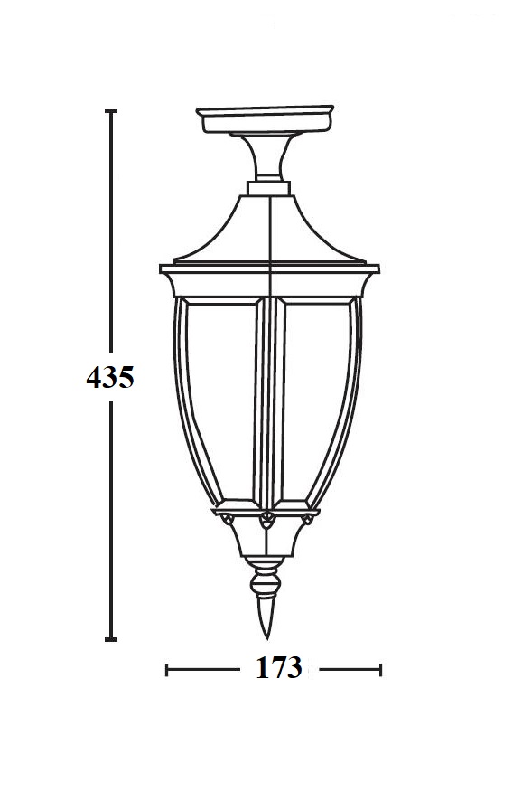 Потолочный светильник 91505A Bl