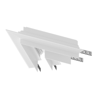 Угол-соединитель 45° Gravity встраиваемый белый для встраиваемой трековой системы Technical TRA010CLS-42W