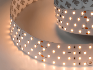 Лента светодиодная 4x DSG 2835 WW 280L-V24-IP33, 3000 K, 700LED, 26W/m, 2500*36*2 mm, LUX