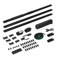 Карниз для штор с электроприводом CNK-M1-TY-RF-3M-BK (Arlight, IP20 Металл, 5 лет)