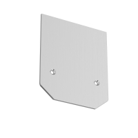 Заглушка торцевая для профиля TRA004MP-21S S35, серый, для встраиваемой трековой системы