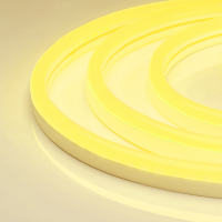 Лента герметичная WAVE-SIDE-A120-12x25mm 230V Yellow (12 W/m, IP67, 50m, wire x2) (Arlight, Грибовидная форма)