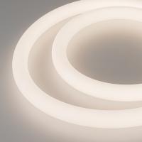 Лента герметичная MOONLIGHT-TOP-A336-D25mm 24V Day4000 360deg (14.4 W/m, IP65, 2835, 5m, wire x2) (Arlight, Вывод прямой, 3 года)