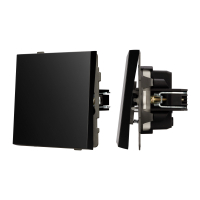 Механизм звонкового выключателя SWT-TENDO-MKR1-PL-BK (230V, 10A) (Arlight, Черный)