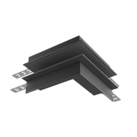 Коннектор внешний Exility встраиваемый под ГКЛ 12,5мм, черный, для встраиваемой трековой системы Technical TRA034CO-42.12B