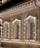 Гирлянда BELT Light 10м 40*Е27 IN-OUT IP44, цвет черный