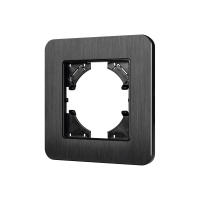 Рамка алюминиевая FRM-AKIRY-AL-1-BK (Arlight, -)