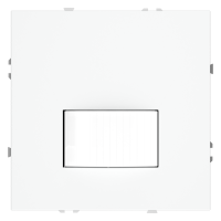 Датчик движения встраиваемый VOLTUM S70, (белый матовый)