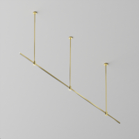 Основание Long H745мм для трековых светильников Flarity TFC-Flar-L01-BS, латунь