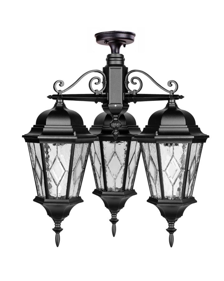 Люстра потолочная уличная 91470MA/3 cover Bl ромб