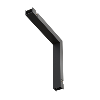 Коннектор питания угловой внутренний Basity, черный, для трековой системы Technical TRA172ICPC-1B