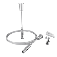 Комплект подвесов для радиусного профиля 2 м к светодиодной ленте Led Strip ALM-3535R-P-2M