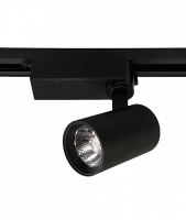 Трековый светильник на однофазный шинопровод, TR4210 LED 10W черный