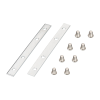 Соединитель профиля PLINTUS-H40 BLACK  (Arlight, Металл)