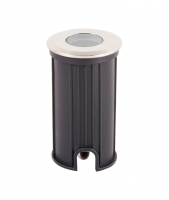 Светильник встраиваемый круглый  UG0421 R IP68  COB 1W белого цвета.  Цвет светильника: сатин-никель