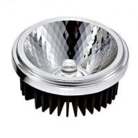 Лампа светодиодная LED AR111 220V, 12W, угол 20°, 2700K