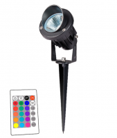 Светильник садовый  IP65  G0759 LED мультиколор 9W   Цвет: черный