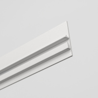 Боковая декоративная заглушка для встраиваемого трека SY, белый