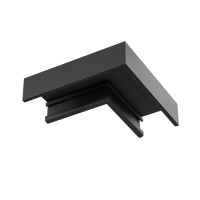 Коннектор угловой, накладной Basity, черный, для накладной трековой системы Technical TRA172CL-11B