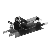 Коннектор Т-образный Gravity встраиваемый черный для встраиваемой трековой системы Technical TRA010CT-42B