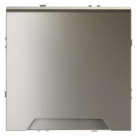 Розетка встраиваемая VOLTUM S70 с заземлением, защитными шторками и крышкой 16А, (шелк)