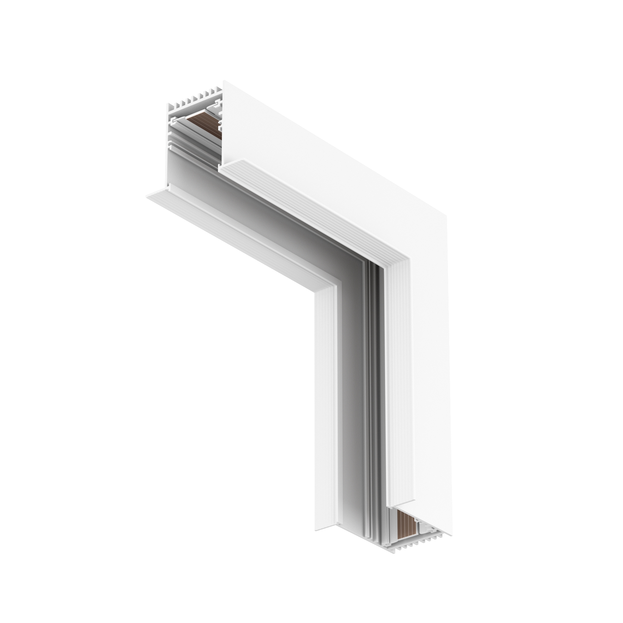 Коннектор угловой MAG-CON-4560-F-L90-INT (WH, 5LN, внутренний) (Arlight, IP20 Металл, 5 лет)