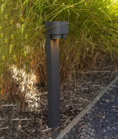 Светильник "Кипр" уличный  WC4177 220V 2*GU-10 IP44 Цвет: темно серый