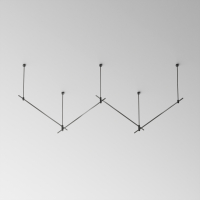 Основание Long H804мм для трековых светильников Flarity TFC-Flar-L02-B, черный