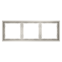 Рамка пластиковая VOLTUM S70 на 3 поста, (кашемир)