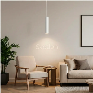 Светильник LED « Цилиндр», HB1530 15W 3CCT h=30см d=5,5см IP20 белый