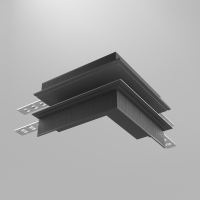 Коннектор внешний Exility встраиваемый под ГКЛ 9,5мм, черный