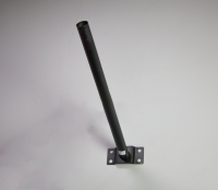 Кронштейн для консольных светильников G7102  d=40мм  L=600мм. цвет: черный