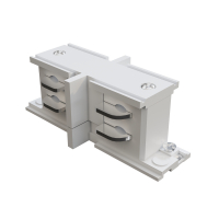 Коннектор прямой внутренний Trinity белый для накладной трековой системы Technical TRA005CI-31W