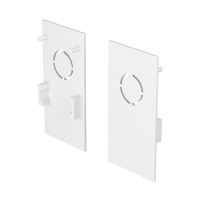 Заглушка торцевая 2 шт. Exility накладной белый для накладной трековой системы Technical TRA034EC-41W