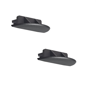 Заглушка для MIC-FS-R черная глухая (Arlight, Пластик)