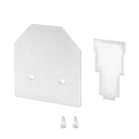 Заглушка MAG-ORIENT-CAP-2653-STR-G (WH) (Arlight, IP20 Металл, 3 года)