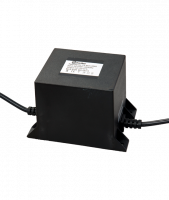 Трансформатор индукционный понижающий  12V АС 60W  IP67 цвет: черный