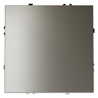 Выключатель встраиваемый VOLTUM S70 одноклавишный 10А, (шелк)