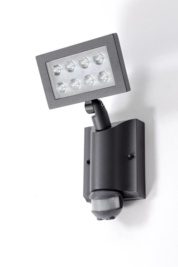 Прожектор с датчиком движения и освещенности W6101S-PIR Gr
