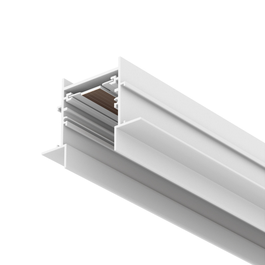 Трек встраиваемый MAG-TRACK-4560-FDW-2000 (WH, 5LN) (Arlight, IP20 Металл, 5 лет)