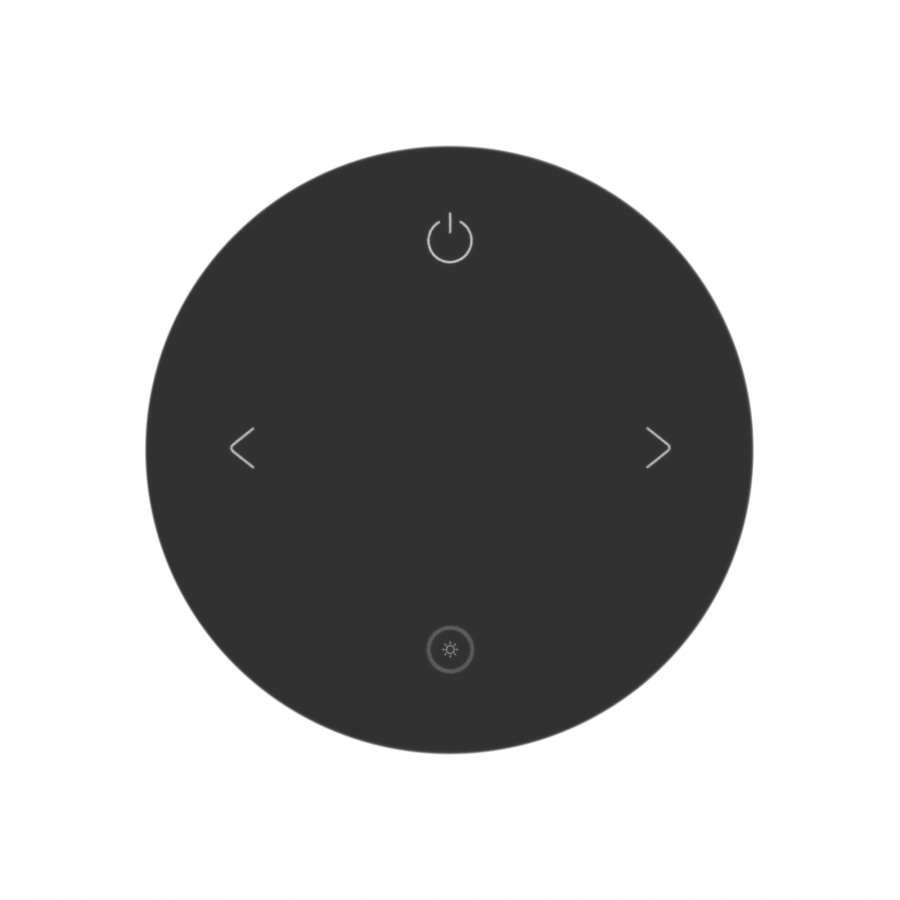 INTELLIGENT ARLIGHT Пульт SMART-801-22-1G-DIM Black (3V, Magnet, 2.4G) (IARL, IP20 Пластик, 5 лет)