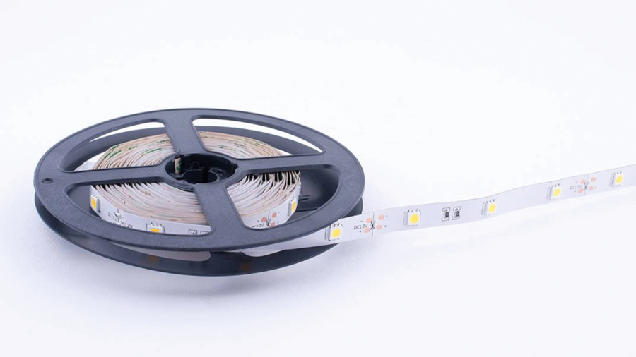 Лента светодиодная SWG SWG530, со скотчем 3М, 7,2 Вт/м, 12В, IP20, теплый белый