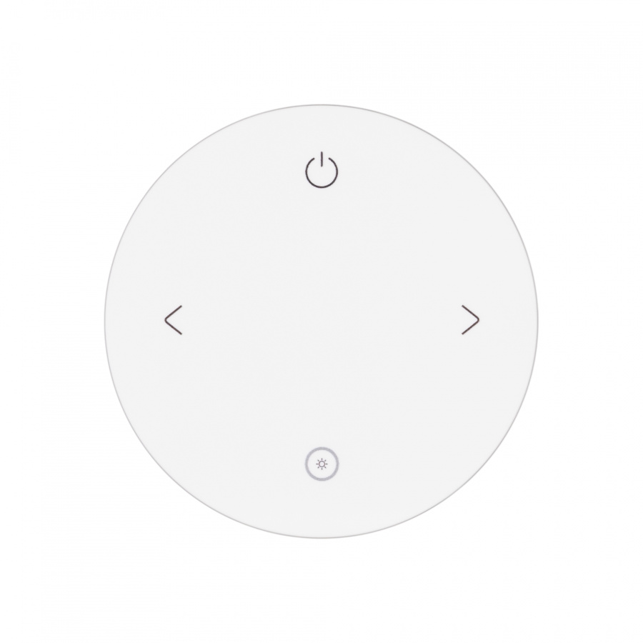 INTELLIGENT ARLIGHT Пульт SMART-801-22-1G-DIM White (3V, Magnet, 2.4G) (IARL, IP20 Пластик, 5 лет)