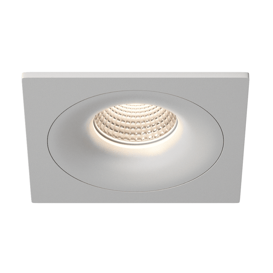 Рамка для светильника MJ, одинарная, белый