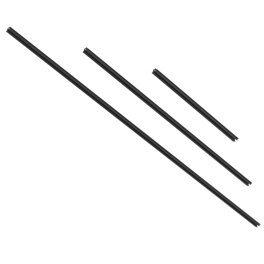 Трек встраиваемый MAG-TRACK-2538-FDW-1000 (BK) (Arlight, IP20 Металл, 5 лет)