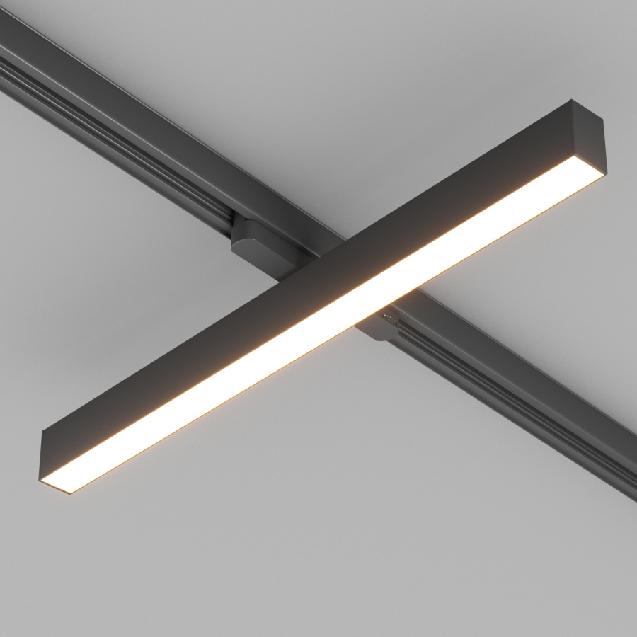 Светильник LGD-FLAT-4TR-S605-25W Warm3000 (BK, 100 deg, 230V) (Arlight, IP20 Металл, 3 года)